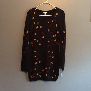 Christmas Sweater Dress Size Medium